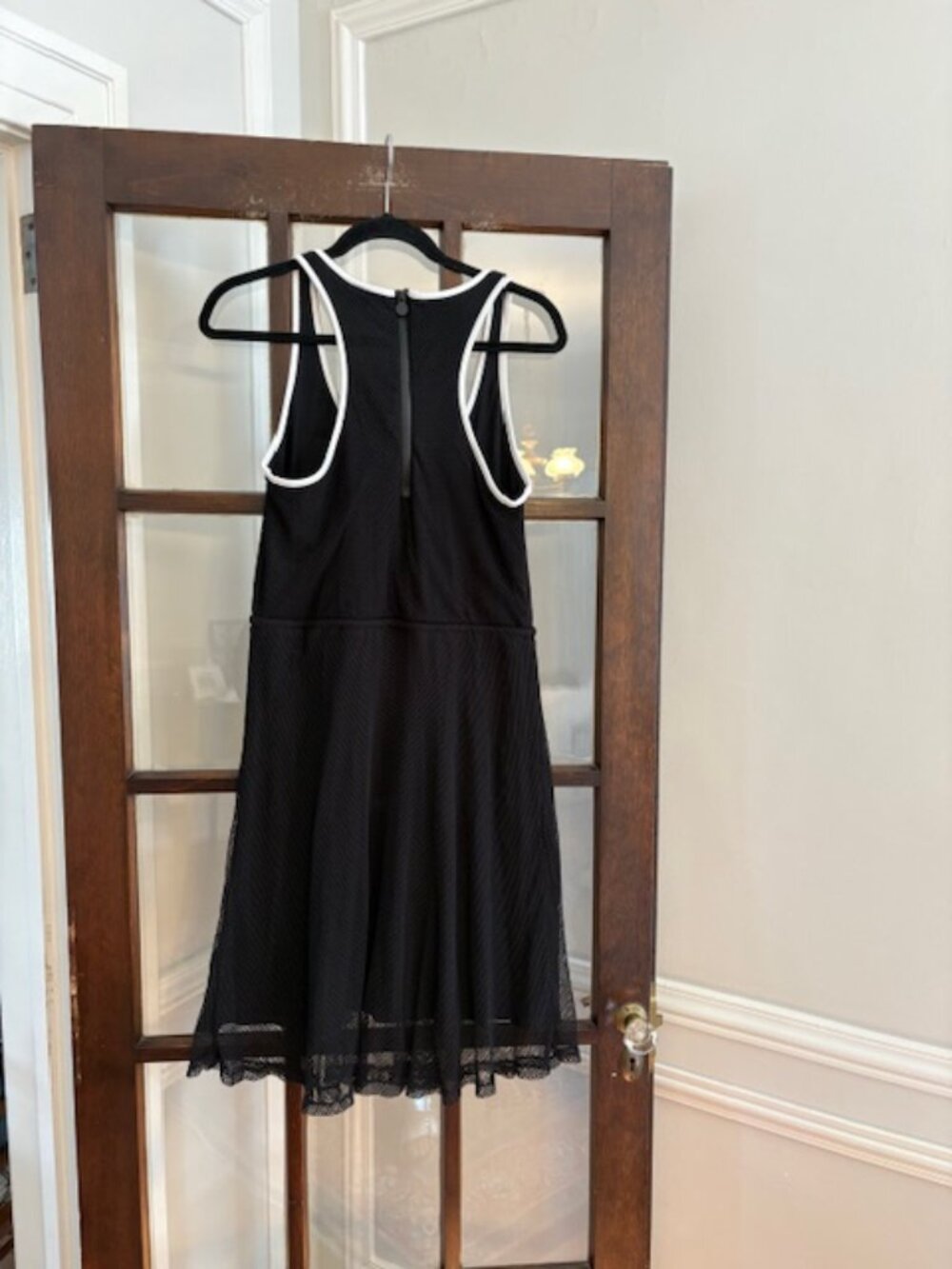 Hunter for Target Black Mesh Racerback Dress, Size Small - Picture 4 of 4